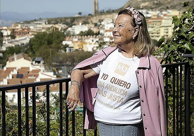 La malagueña de 90 años que quiere ser presidenta de Andalucía