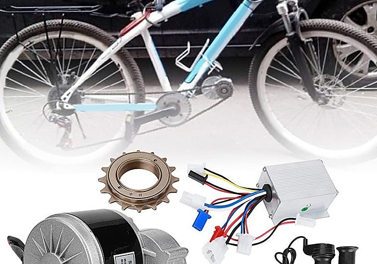 Convierte tu bicicleta convencional en eléctrica con este práctico kit de conversión