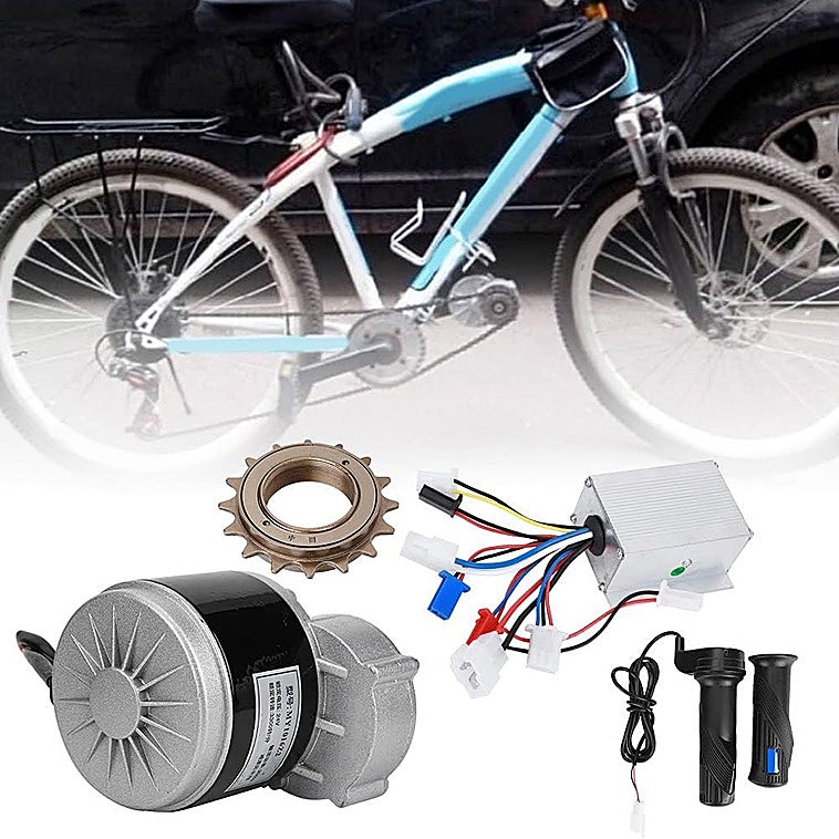 Convierte tu bicicleta convencional en eléctrica con este práctico kit de conversión