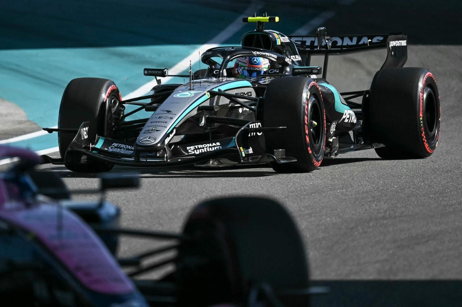 Kimi Antonelli Outpaces Max Verstappen to Claim Pole Position for Mercedes