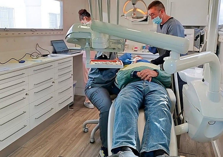 La dentista sobre ruedas
