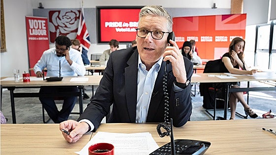 Starmer se examina en las elecciones locales británicas
