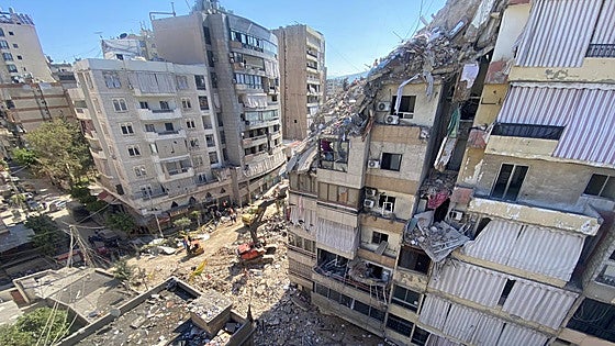 Israel ataca Beirut por primera vez en la tregua y mata al jefe de la élite militar de Hezbolá
