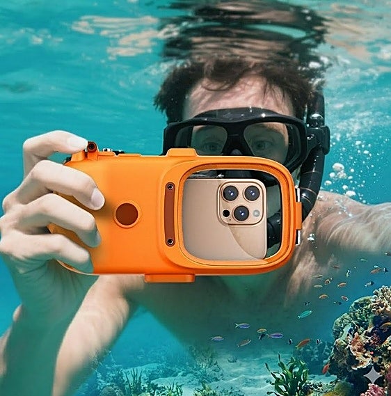 Estas fundas impermeables para móvil son perfectas para fotografiar bajo el agua