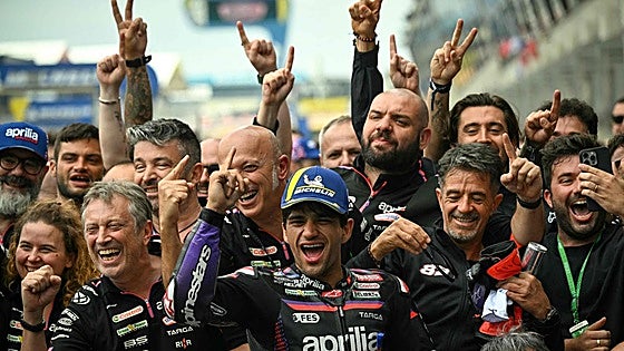 Jorge Martín vuelve a la gloria 588 días después