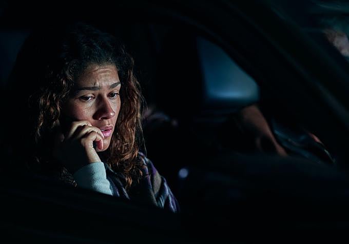 Zendaya en el episodio 5 de la tercera temporada de 'Euphoria'.