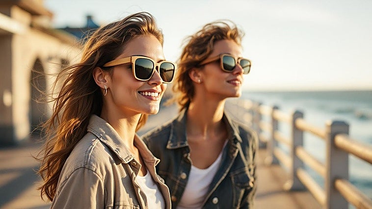 No te pierdas estas gafas de sol de madera para un look distinto y natural