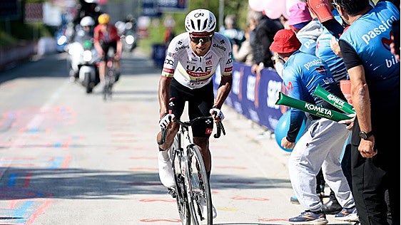 Así hemos narrado la octava etapa del Giro