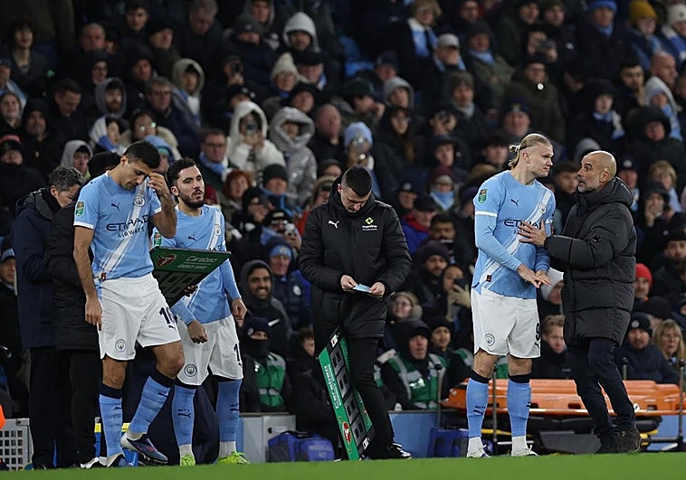 Pep Guardiola y el efecto dominó en el City