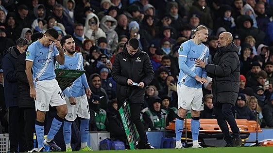 Pep Guardiola y el efecto dominó en el City