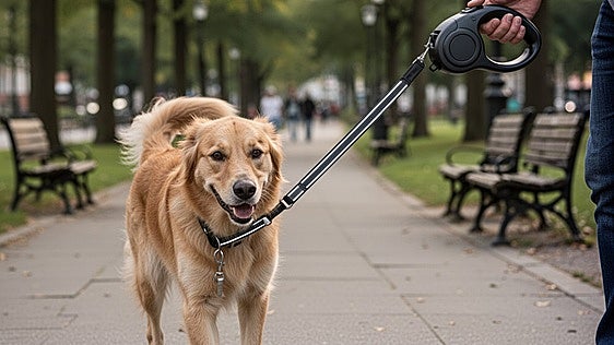 Las mejores correas extensibles para pasear perros en la ciudad y el parque