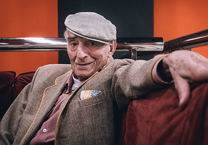 Saturnino García, en los cines Verdi de Madrid.