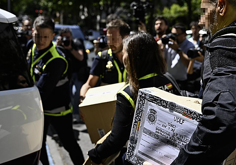 «Hay que cuidar a los jueces, policías y funcionarios»: la UDEF rastrea pagos en metálico también a «señoras»
