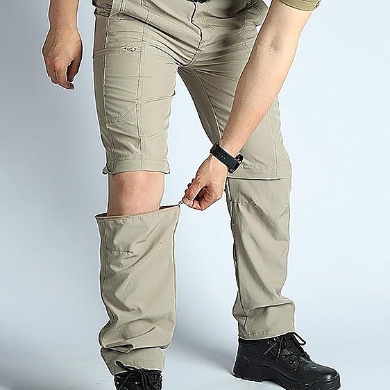 Si te gusta el senderismo tienes que hacerte con uno de estos prácticos pantalones convertibles