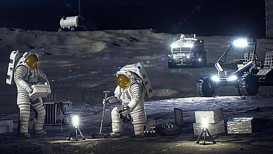La NASA encarga a Jeff Bezos el primer paso para construir una base en la Luna
