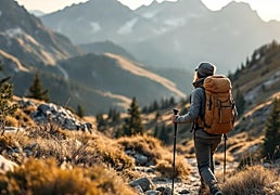 Si te gusta el trekking, no te pierdas estos bastones plegables de carbono