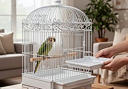 Estas jaulas para pájaros combinan estilo y aportan seguridad y bienestar a tus pajaritos