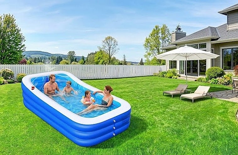 Este verano, olvídate del calor y disfruta con estas piscinas inflables para toda la familia
