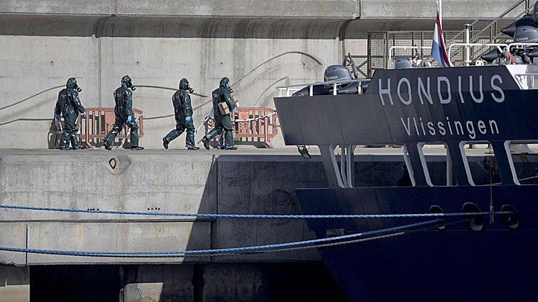 El crucero donde surgió el brote de hantavirus está desinfectado
