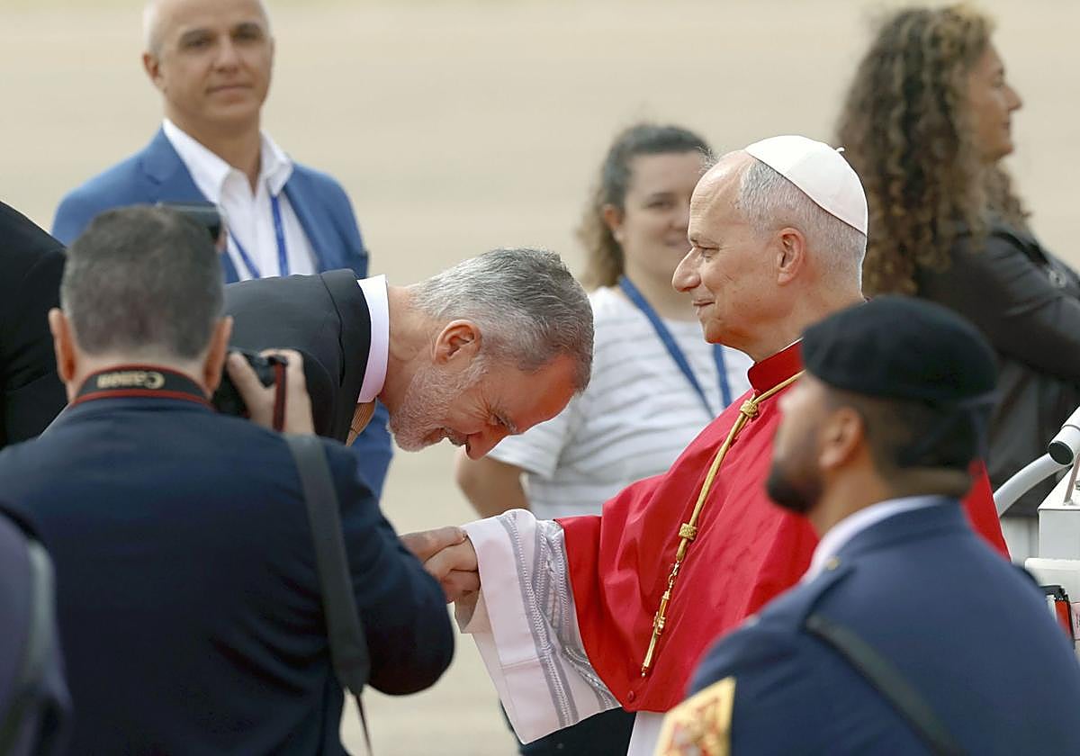 Directo | Los reyes reciben al Papa León XIV en Madrid: sigue la última hora