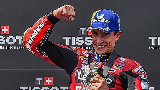 Marc Márquez arrasa en el sprint