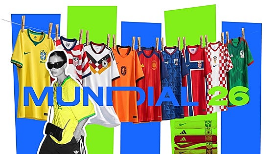 La moda de las camisetas de fútbol: del estadio al armario de la Generación Z