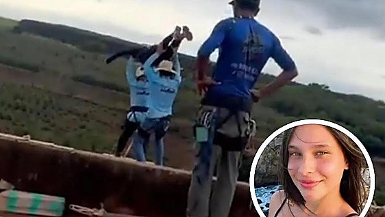 «Un apagón mental»: la surrealista explicación de los monitores que tiraron a una joven sin sujeción desde un puente