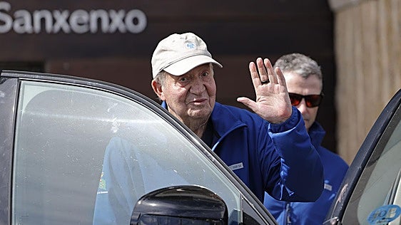 Juan Carlos I regresa a Pontevedra para participar en las regatas