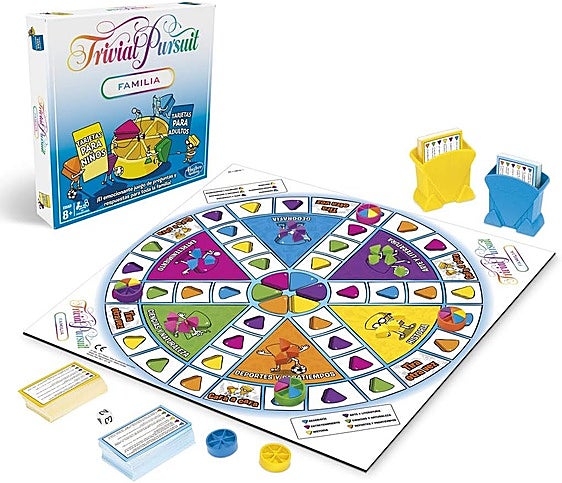 Conviértete en el rey de los quesitos con el Trivial Pursuit edición familiar y sus 2.400 preguntas
