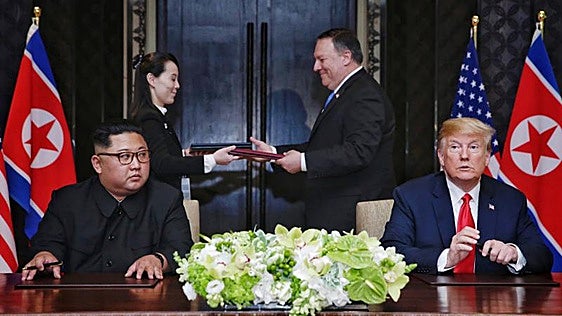 Tras Irán, Trump mira hacia Corea del Norte