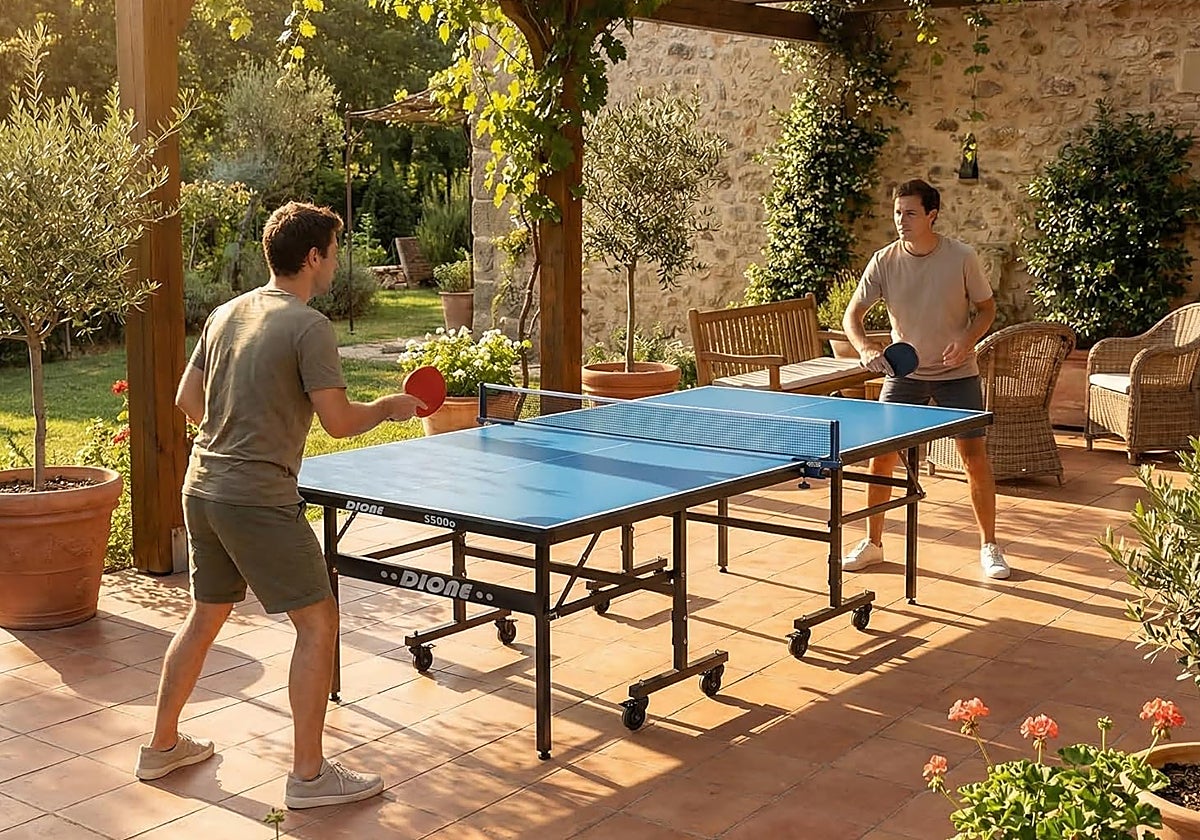 Las mejores mesas de ping pong plegables para casa, jardín o garaje | El Norte de Castilla