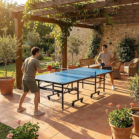 Las mejores mesas de ping pong plegables para casa, jardín o garaje