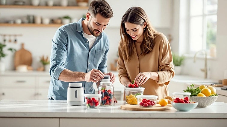 No te pierdas estos recipientes al vacío para conservar todo tipo de alimentos