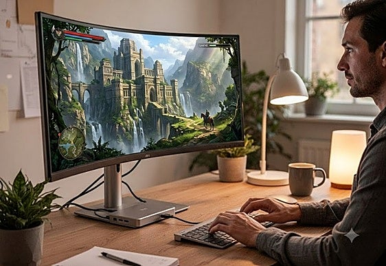 Los mejores monitores curvos ultrawide de 34 pulgadas para trabajar o jugar en casa