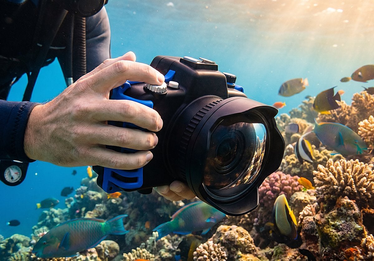 Si te gusta el buceo y los deportes acuáticos, atención a estas cámaras subacuáticas