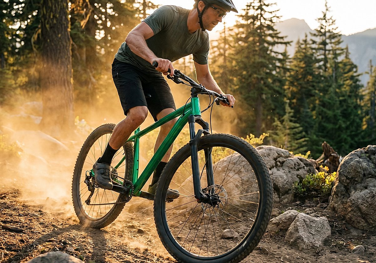 Si vas a iniciarte en el mundo de las Mountain Bike, no te pierdas estas bicicletas de aluminio