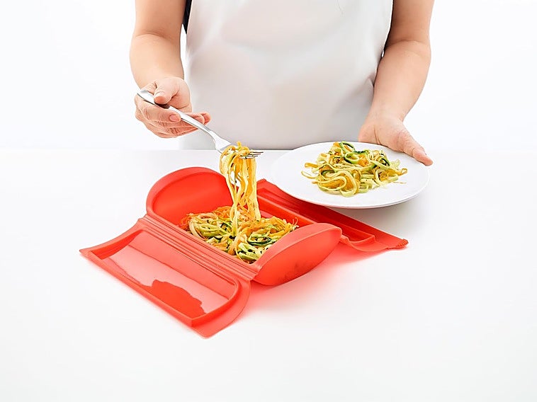 Cocina de todo de forma sana y rápida con el estuche de vapor Lékué de 650 ml