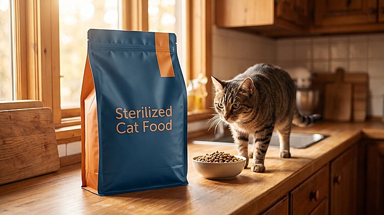Si tienes un gato esterilizado, no te pierdas estos piensos específicos para ellos
