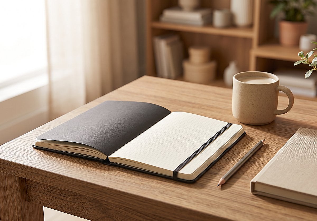 Apunta tus ideas y bocetos con el cuaderno Moleskine clásico cuadriculado