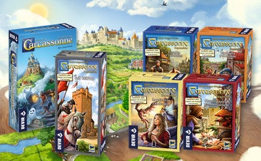 Si te gustan los juegos de estrategia, el Carcassonne big box Devir con 11 expansiones es para ti