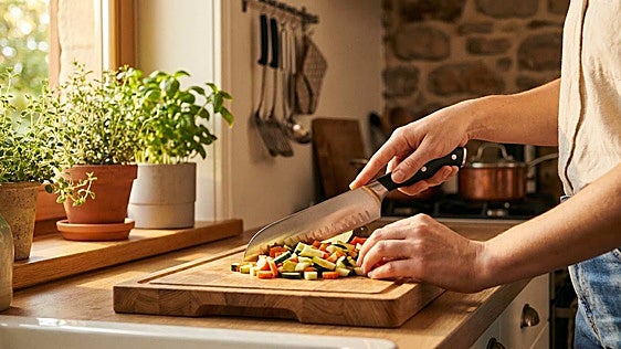 Si buscas precisión y control en la cocina, prueba estos cuchillos japoneses