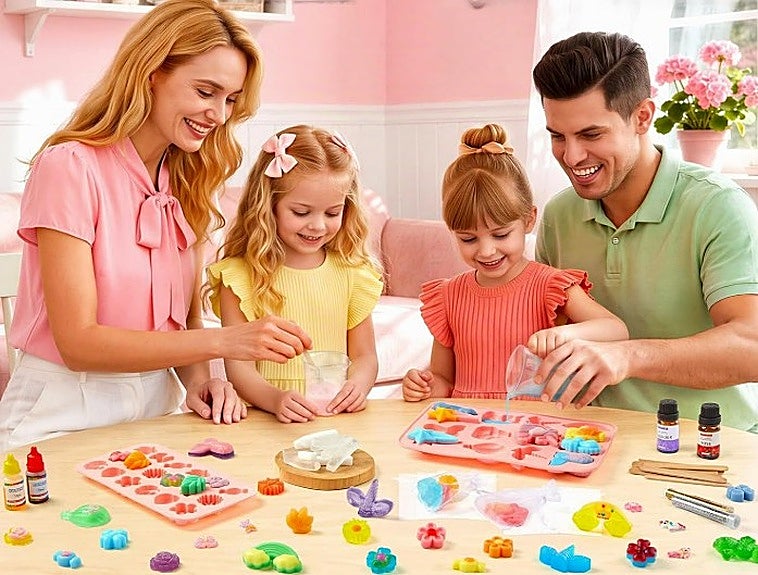 No te pierdas estos kits para hacer tus propios jabones y cosméticos en familia