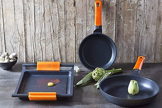 Analizamos la sartén BRA Efficient Orange de 24 cm antiadherente pensada para la cocina diaria