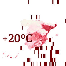 Gráficos de un verano sin tregua por 20 noches tropicales de más: ¿Cuántas ha habido en tu zona?