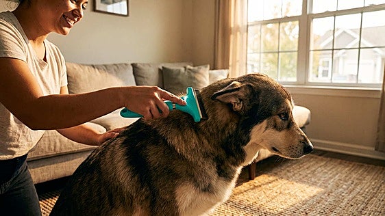 Reduce la muda de tu perro y la limpieza del hogar con estos cepillos deslanadores para perros