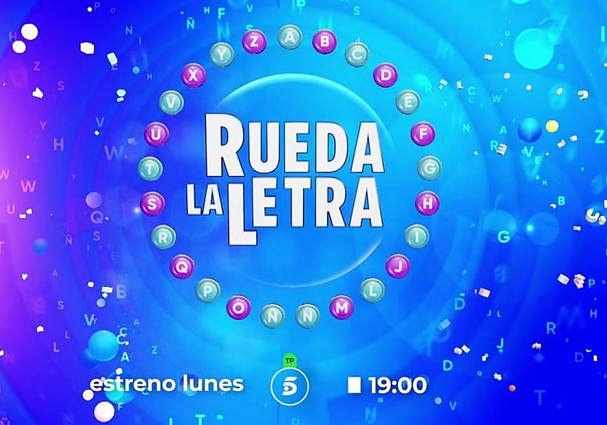 Telecinco recupera el espíritu de 'Pasapalabra' con 'Rueda la letra' y evita el choque directo con Antena 3