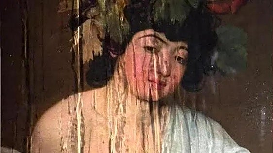 Un temporal en Florencia pone en peligro el 'Baco' de Caravaggio