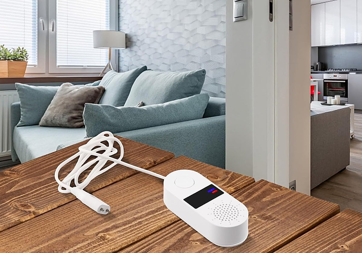 Evita inundaciones en casa con este sensor inteligente de fugas de agua