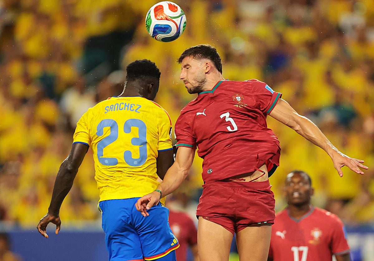 El recital de Colombia queda incompleto frente a una Portugal sin alma