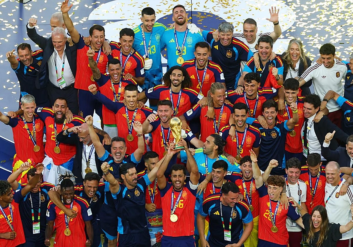 Directo | La selección celebra el Mundial 2026 en España